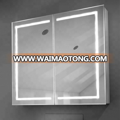 Stylish Illuminated Bathroom Mirrors Cabinet  with Lights and Socket Socket